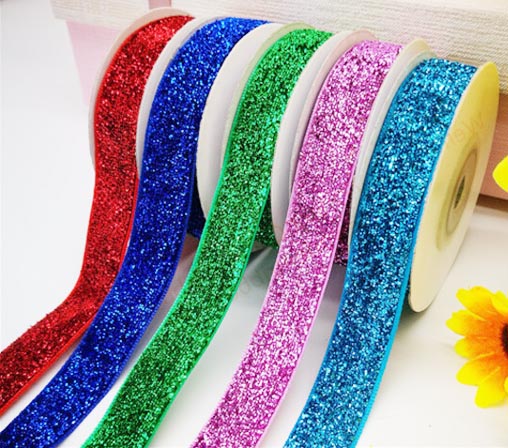 Metallic Velvet Ribbon Producent